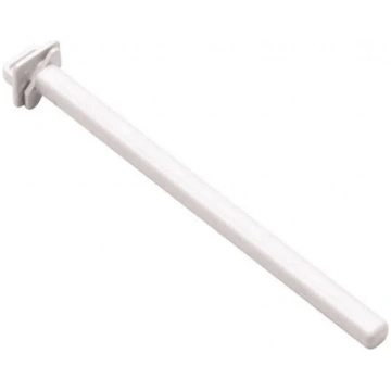 2.G.R Posatoio Bianco In Plastica 18 Cm Scodinzola