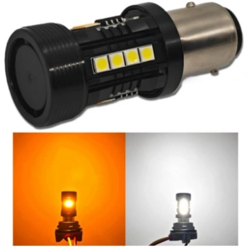 LED spuldze P21/5W 1157 12V bez bojājuma, divas kr