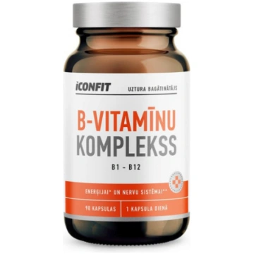 ICONFIT B Vitamīnu komplekss (90 kapsulas)