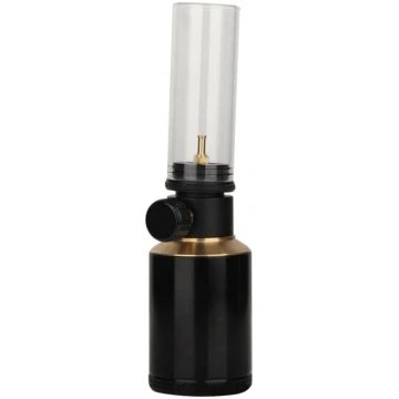 Kempinga gāzes lampa, sveces lampa ar tukšu bundžu