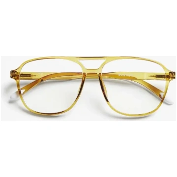 BARNER Brad Glossy - Ecru Olive: Blue Screen