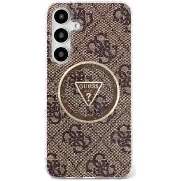 Guess 4G Glitter Triangle Buttons MagSafe Maciņš S