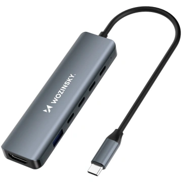 HUB USB Wozinsky Hub USB-A USB-C DisplayPort HDMI 