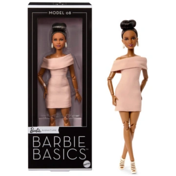 Lelle Barbie Basics Model 08 ar brūniem matiem, ka