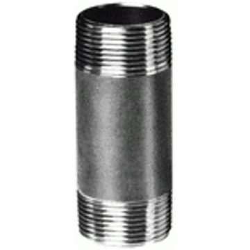Īsā vītne United Fittings 3/4"", tērauds, melns