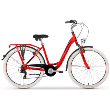 Sieviešu pilsētas velosipēds TABOU Kayla 28", sark