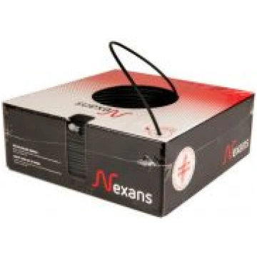 Halogēnbrīvs vads FQ H07Z1-R 1x1,5 450/750V melns 