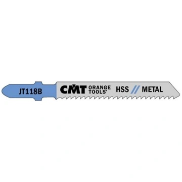 Figūrzāģa asmeņi metālam 50x2,0mm Z12TPI HSS 5 gab