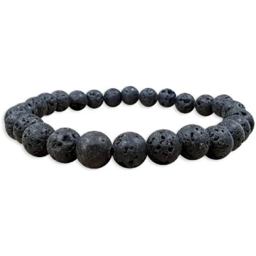 Rokassprādze Lava Ķīna / Lavastone 6mm SPIRITUAL G
