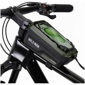 WILDMAN velosipēda rāmja soma ar rāvējslēdzēju 1L 