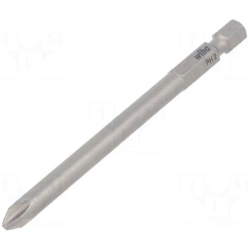 Screwdriver bit | Phillips | PH2 | Overall len: 90