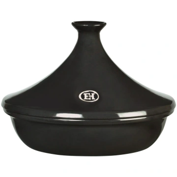 Melna tadžina Emile Henry Flame, ⌀ 32 cm