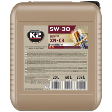 K2 TEXAR 5W-30 XN-C3 20L K2 O15120E