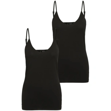 Vero Moda - Vmmaxi My Soft V Singlet Jrs 2-Pack - 