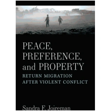 Peace, Preference, and Property Sandra F. Joireman