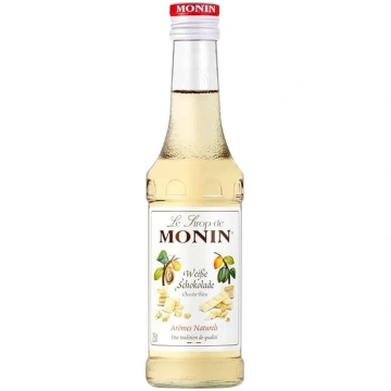 Monin balto šokolādes sīrups (1 x 0,25 l) — kafija