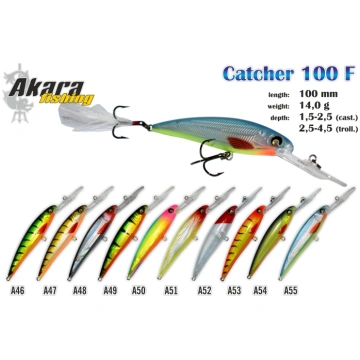 AKARA Catcher 100F 100mm 14.0gr 1.5-4.5m