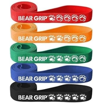 BEAR GRIP - auduma Pull Up Bands Joga mobilitāte C