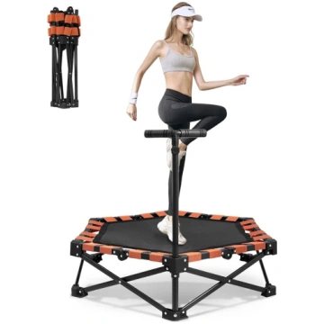 Fitnesa batuts, diametrs 106 cm, salokāms batuts a
