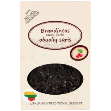 Ābolu siers ar ķiršiem ĶIRSIS, kastē OBUOLIŲ SŪRIS