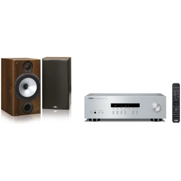 Yamaha R-S201 Silver + Monitor Audio Reference MR2