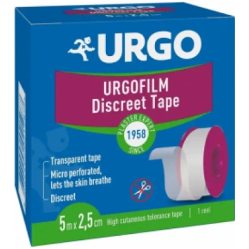 URGO FILM polietilēna plāksteris, 5mx2.5cm