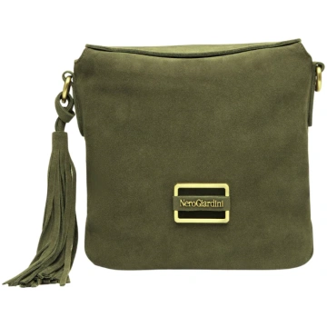 Borsa in camoscio NeroGiardini Nero Giardini