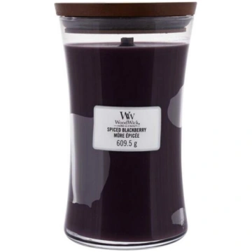 Svece, aromātiskā WoodWick Spiced Blackberry, 120 