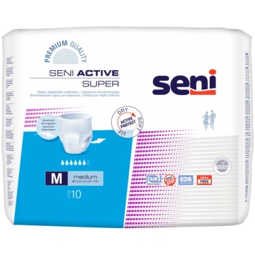 Vienreizējās lietošanas biksītes Seni Active Super
