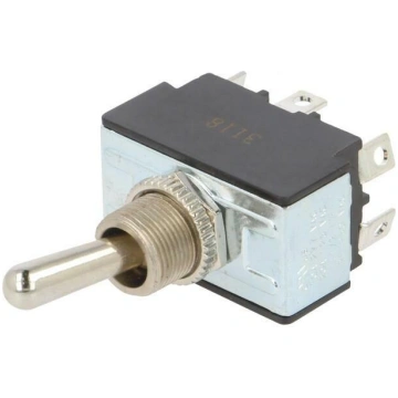Switch: toggle; Pos: 2; DPDT; ON-ON; 21A/14VDC; Le
