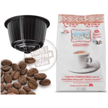 Capsule gattopardo gusto ricco compatibili nescafe