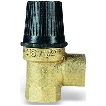 Drošības vārsti Watts, 1/2 collas – iekšējā vītne,