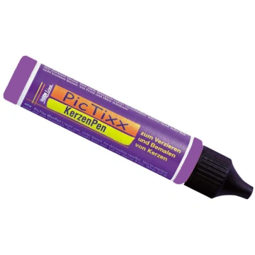 Sveču dekorēšanas pildspalva violēts 29ml