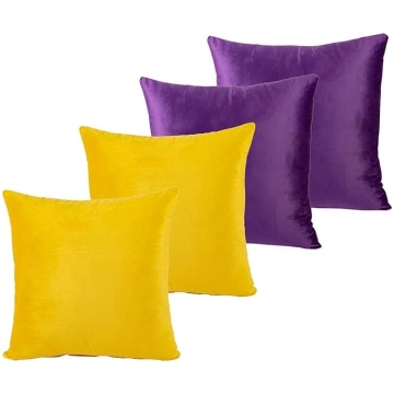 CUSHY HOME samta spilvenu pārvalki, mīksti, dekora