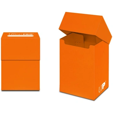 UP - Deck Box Solid - Pumpkin Orange Ultra Pro 853