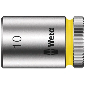 Socket: 6-angles; socket spanner; HEX 10mm; 1/4"; 
