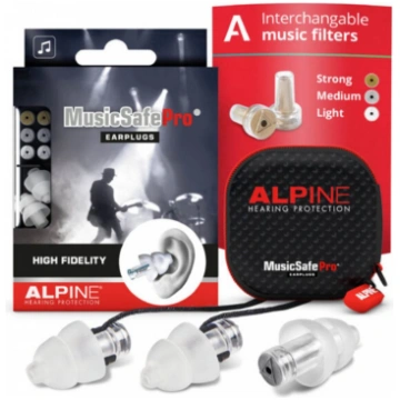 Alpine earplugs MusicSafe PRO - Transparent ALP-MS