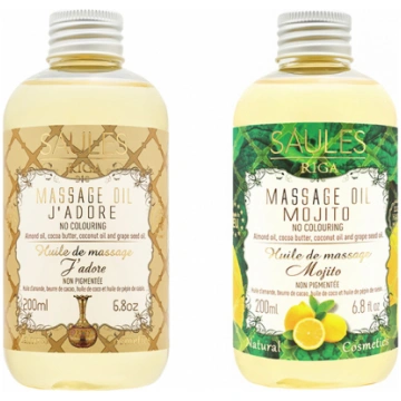Masāžas eļļa J'Adore&Mojito