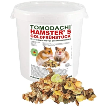 „Tomodachi“ barība hamsteriem ar dzīvnieku olbaltu
