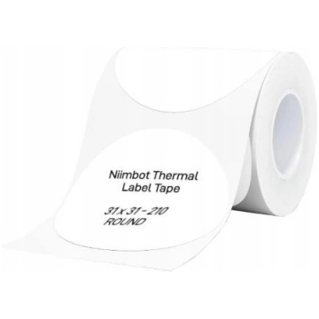 Niimbot T31*31 Round -210White Thermal labels whit