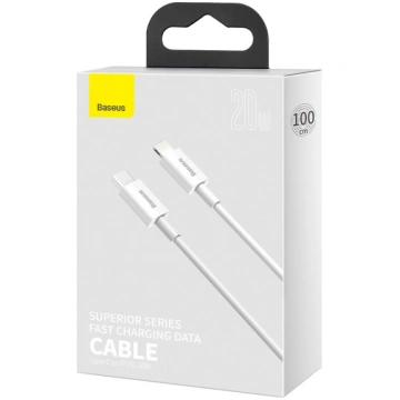 Baseus USB-C to Lightning kabelis(20W) 1m