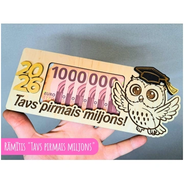 Rāmītis "Tavs pirmais miljons" absolventam