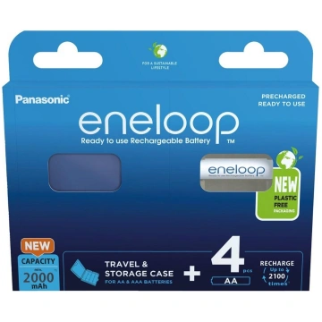 Rechargeable batteries PANASONIC ENELOOP AA 2000 m