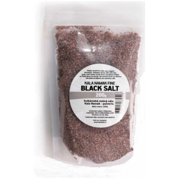 Himalayan Salt Kala Namak melnā sāls, 200g