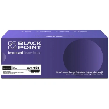 Toner Black Point [LBPPC070] Toner BP S+ (Canon CR