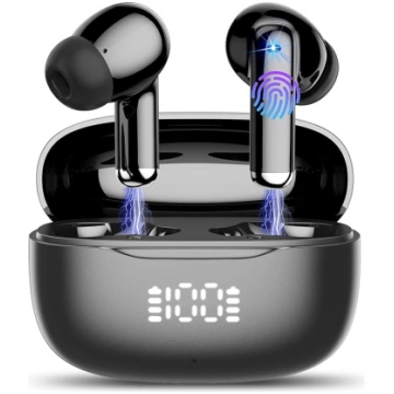 2026 Jaunas Bluetooth austiņas, ausu austiņas, Blu