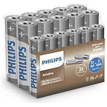 Baterijas Philips, AA
