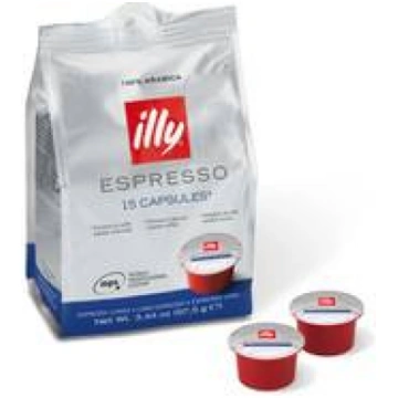 Kafijas kapsulas, illy MPS, Lungo, 15gab
