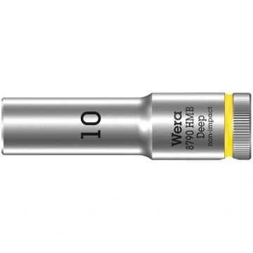Socket: 6-angles; socket spanner; HEX 10mm; 3/8"; 