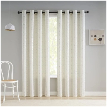 Taisier Home Sudraba folija Print Lina tekstūras a